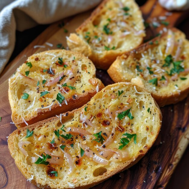 garlic-bread-with-parsley-onion-wooden-board_1015980-666202