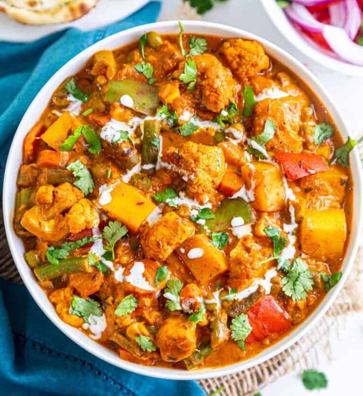Mixed Vegetable Curry _ Mix Veg Recipe