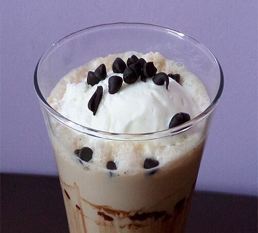 Cold Coffee With Ice Cream