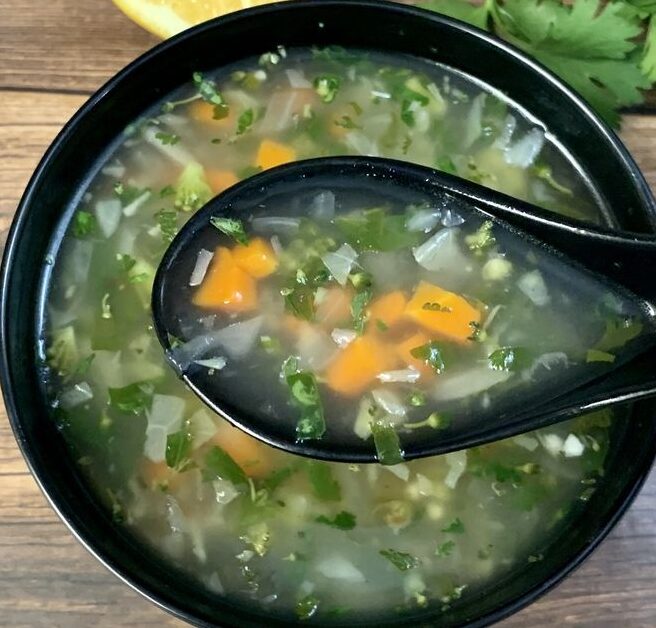 Lemon Coriander Soup